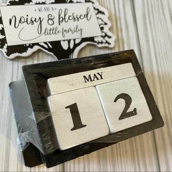 Home decor Calendar block - Picture 2 of 7